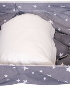 SeviBebe Husa protectie scoica auto cu reductor grey Stars