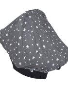 SeviBebe Husa protectie scoica auto Grey Stars