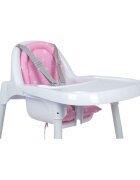 SeviBebe Insert pentru scaun de masa Pink Stars