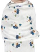 SeviBebe Paturica infasat bumbac Blue Bear