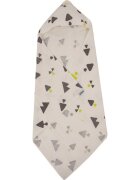SeviBebe Prosop baie cu gluga Grey Triangle
