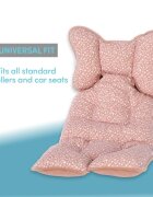 SeviBebe Protectie textila caruciorscaun auto Salmon Pink