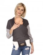 SeviBebe Sal purtare elastic cu suport lombar gri