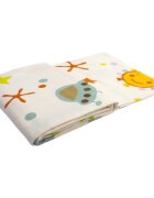 SeviBebe Scutec muselina din bumbac organic 100x100 cm Space