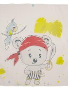 SeviBebe Scutec muselina Pirate bumbac 90x90 cm