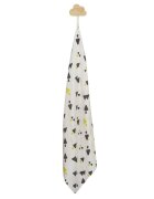 SeviBebe Set 2 museline din bumbac organic Triangle 70x55cm