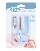 SeviBebe Set 3 accesorii ingrijire unghii albastru