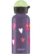 SIGG Bidon din aluminiu glow in the dark heartballons 0.4l