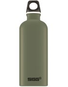 SIGG Bidon din aluminiu Traveller Leaf Green 0.6L