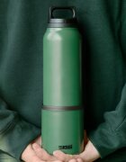 SIGG Termos din otel inoxidabil Hot Cold Leaf Green 0.75L
