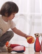 sigikid Joc de popice din plus pentru bebelusi