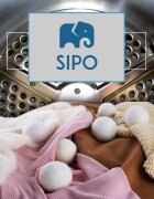 Sipo Bile pentru uscator din lana ecologica din Noua Zeelanda 6 bucati