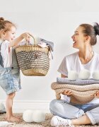Sipo Bile pentru uscator din lana ecologica din Noua Zeelanda 6 bucati