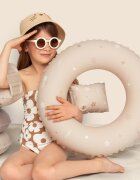 Sipo Colac gonflabil de inot Beige 50 cm pentru copii 3-6 ani 15-30 kg