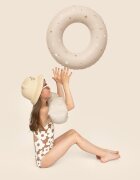 Sipo Colac gonflabil de inot Beige 50 cm pentru copii 3-6 ani 15-30 kg