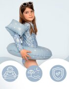 Sipo Colac gonflabil de inot Blue 50 cm pentru copii 3-6 ani 15-30 kg