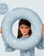 Sipo Colac gonflabil de inot Blue 50 cm pentru copii 3-6 ani 15-30 kg