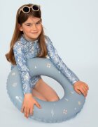 Sipo Colac gonflabil de inot Blue 50 cm pentru copii 3-6 ani 15-30 kg