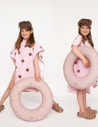 Sipo Colac gonflabil de inot Pink 50 cm pentru copii 3-6 ani 15-30 kg