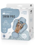 Sipo Colac gonflabil de inot Swim Pro Blue sustinator pentru bebelusi 6-36 luni 11-18 kg