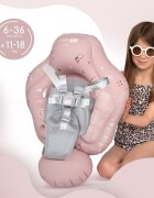 Sipo Colac gonflabil de inot Swim Pro Pink sustinator pentru bebelusi 6-36 luni 11-18 kg