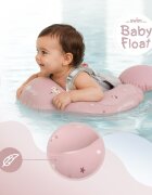 Sipo Colac gonflabil de inot Swim Pro Pink sustinator pentru bebelusi 6-36 luni 11-18 kg