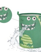 Sipo Cos pliabil pentru jucarii si rufe 35x42 cm bumbac 43l Dino