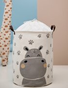 Sipo Cos pliabil pentru jucarii si rufe 35x42 cm bumbac 43l Hippo