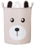 Sipo Cos pliabil pentru jucarii si rufe 35x42 cm bumbac 43l Urs