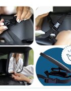 Sipo Oglinda auto supraveghere bebe 360 grade 30x20 cm negru