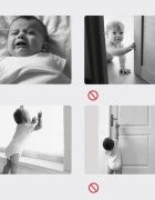 Sipo Opritor de usa rotativ Baby Safety pentru copii 2 bucati