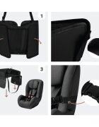 Sipo Organizator tavita de calatorie pentru scaun auto Negru