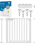 Sipo Poarta de siguranta pentru scari White operare cu o mana 75-103 cm