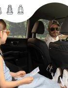 Sipo Protectie anti-lovituri pentru scaun auto Negru