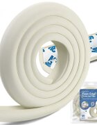 Sipo Rola protectie Baby Safety din spuma groasa pentru colturi mobilier 2 metri crem