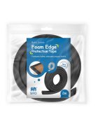 Sipo Rola protectie Baby Safety din spuma groasa pentru colturi mobilier 2 metri negru