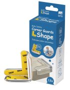 Sipo Set 12 coltare din silicon Baby Safety pentru protectie ridicata la colturile mobilei triunghi