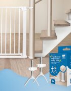 Sipo Set 2 adaptoare tip Y pentru porti de siguranta pentru scari si balustrade Alb