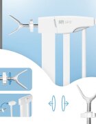 Sipo Set 2 adaptoare tip Y pentru porti de siguranta pentru scari si balustrade Alb