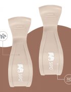 Sipo Set 2 cleme multifunctionale pentru carucior Beige