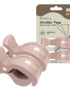 Sipo Set 2 cleme multifunctionale pentru carucior Pink