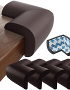 Sipo Set 4 aparatori moi Baby Safety pentru colturi maro