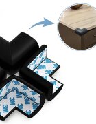 Sipo Set 4 aparatori moi Baby Safety pentru colturi negru