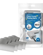 Sipo Set 4 aparatori moi Baby Safety pentru suprafetele de sticla ale mobilierului gri