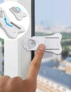 Sipo Sistem de siguranta Baby Safety pentru usile glisante pentru copii 2 bucati