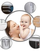 Sipo Sistem siguranta copii blocator sertare usa electrocasnice 6 bucati albgri