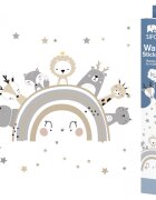 Sipo Sticker autocolant perete copii autoadeziv Animale zambitoare 70x49 cm