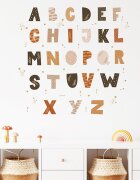 Sipo Sticker decorativ pentru copii autoadeziv Alfabet 70x73 cm