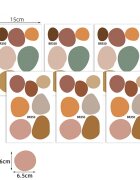 Sipo Sticker decorativ pentru copii autoadeziv Pete Colorate