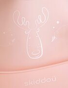 Skiddou Baveta din silicon Smekke Keep Pink